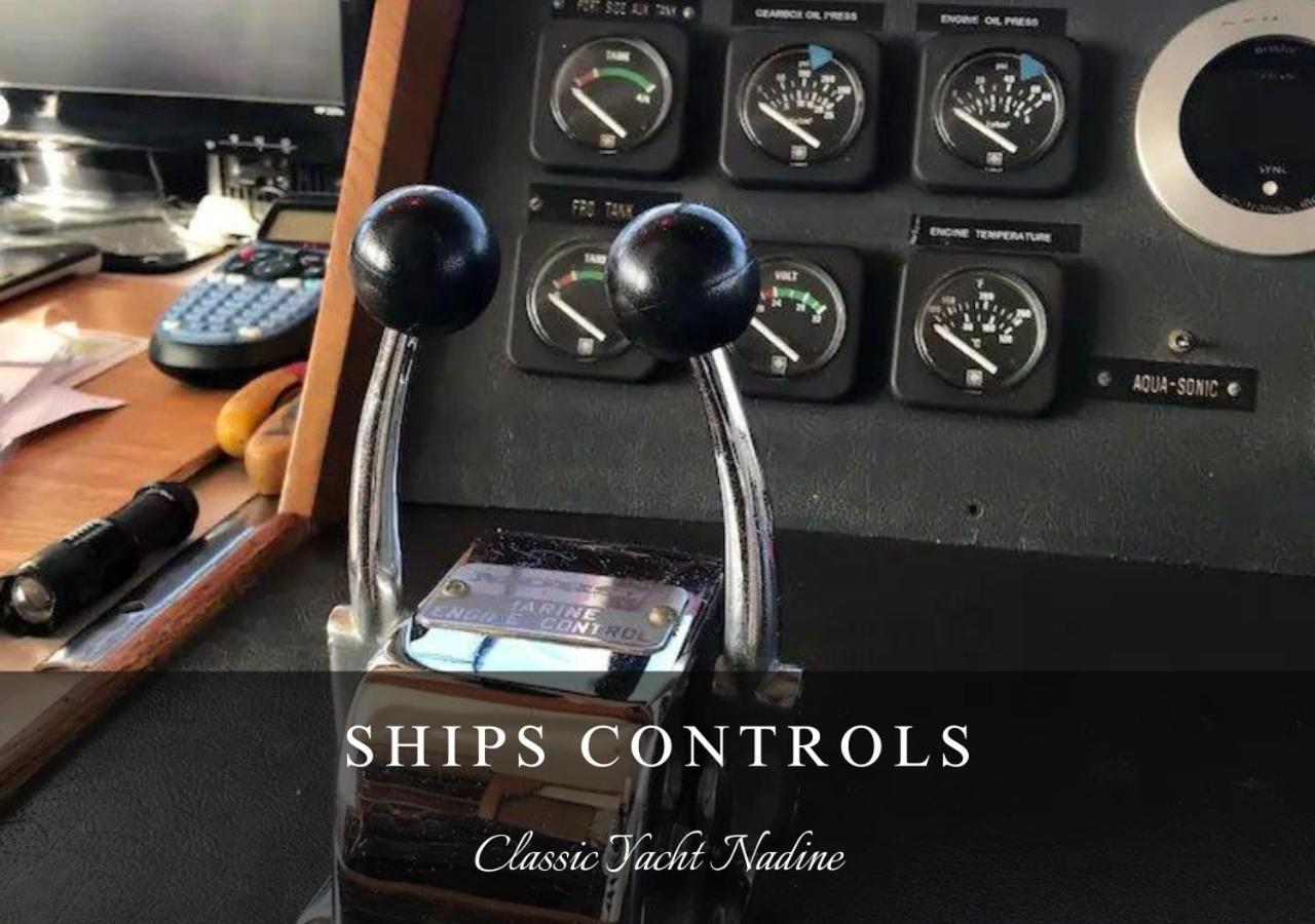 Classic Yacht Nadine In Poole Harbour, Dorset, With A Hot Tub Jacuzzi Dış mekan fotoğraf